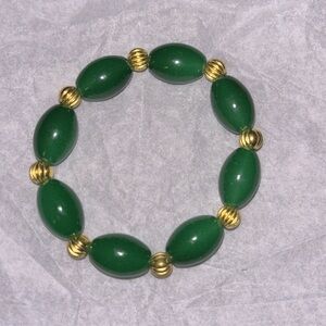 Emerald Green Crystal Bracelet Fashion Color Small Fresh Ladies Bracelet